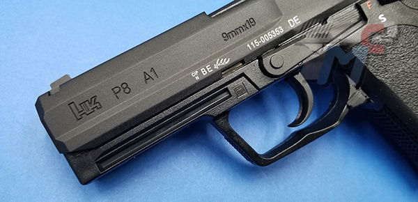 Umarex (VFC) H&K P8A1 Gas Blow Back Pistol (Black) - Click Image to Close